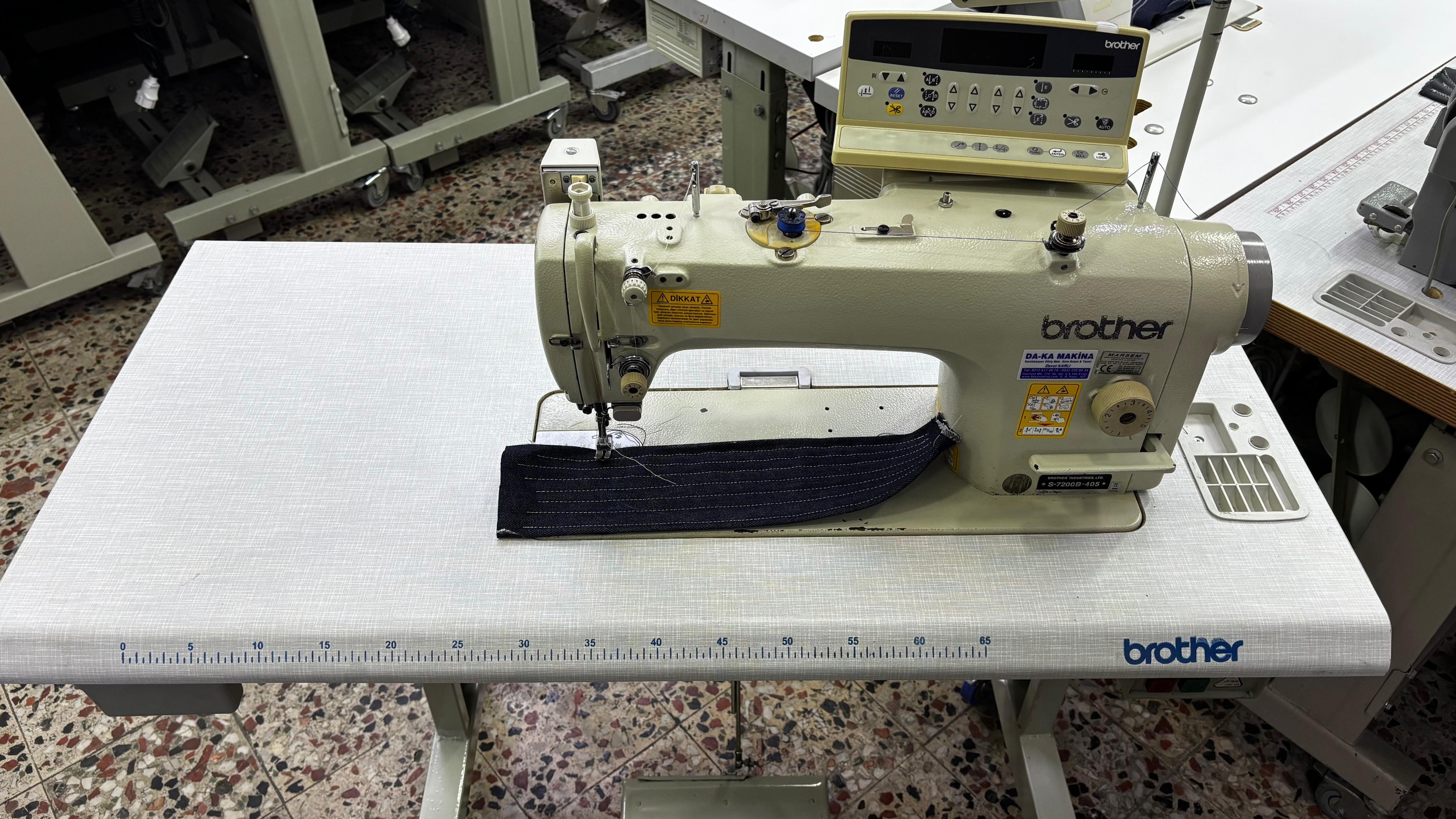 BROTHER S-7200B-405 Elektronik düz dikiş makinesi