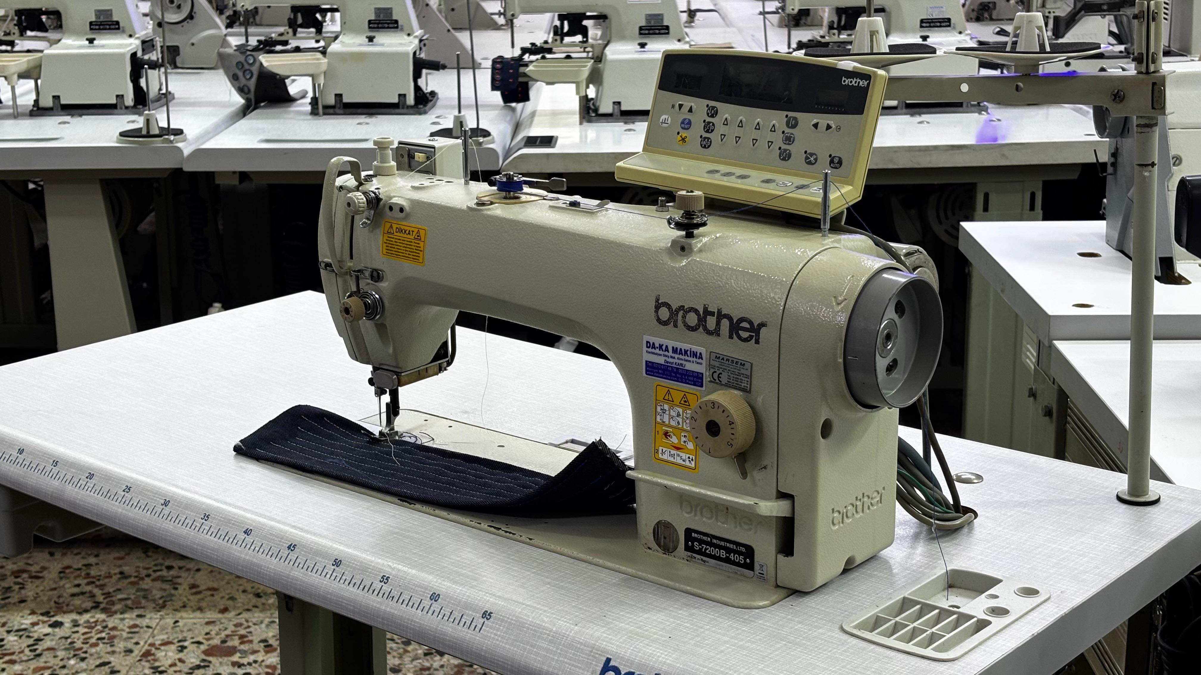 BROTHER S-7200B-405 Elektronik düz dikiş makinesi