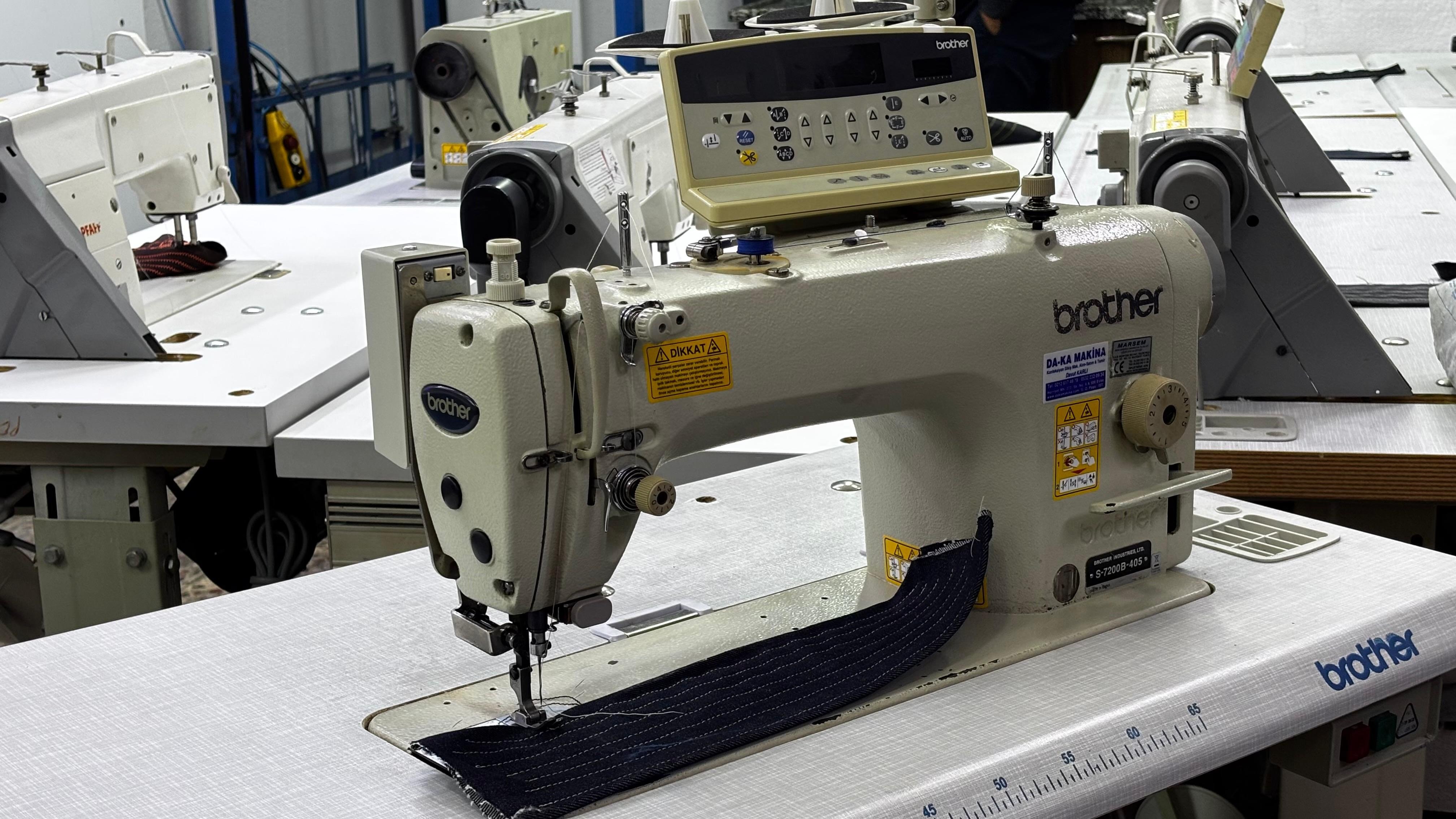 BROTHER S-7200B-405 Elektronik düz dikiş makinesi