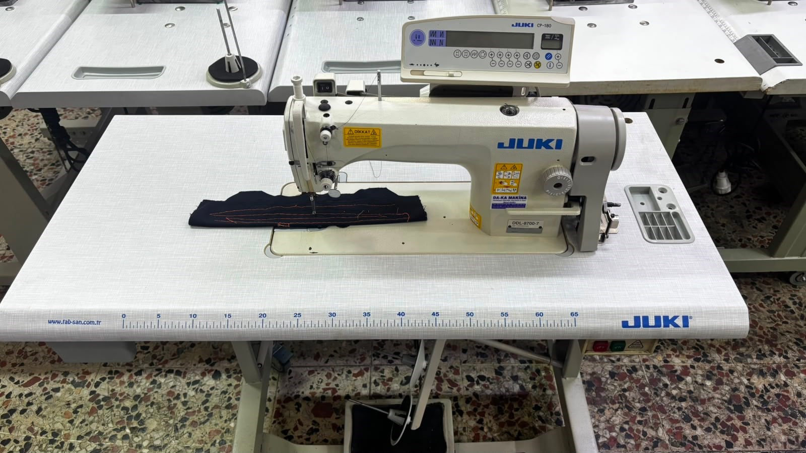 JUKI DDL-8700-7 | SC-920 | CP-180 Elektronik tak tak makinesi