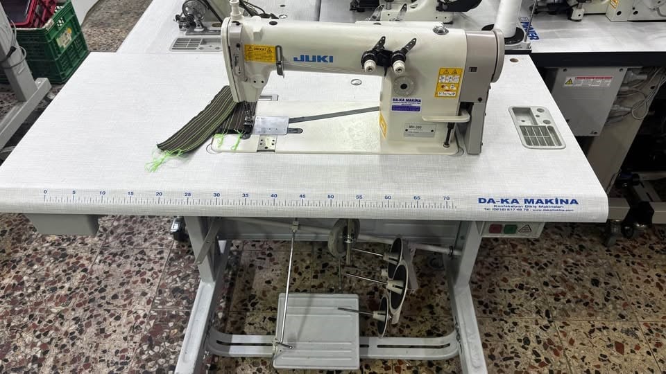 JUKI MH-380 2 İğne zincir dikiş makinesi