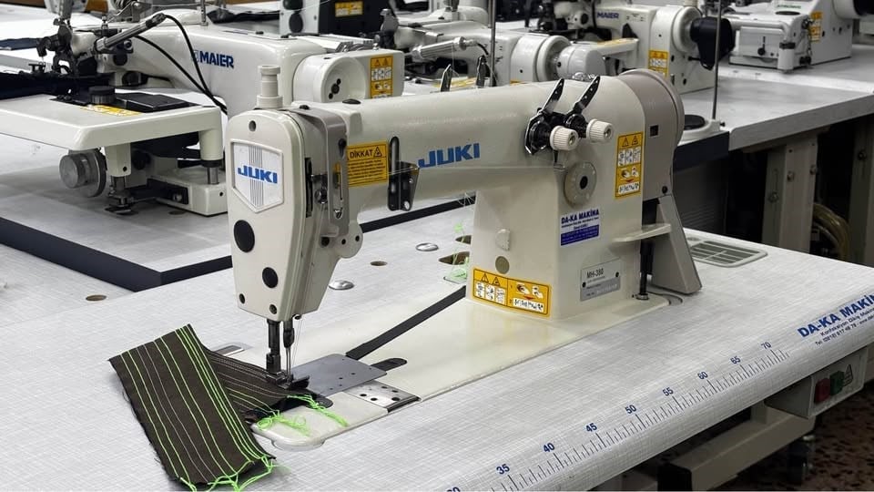 JUKI MH-380 2 İğne zincir dikiş makinesi
