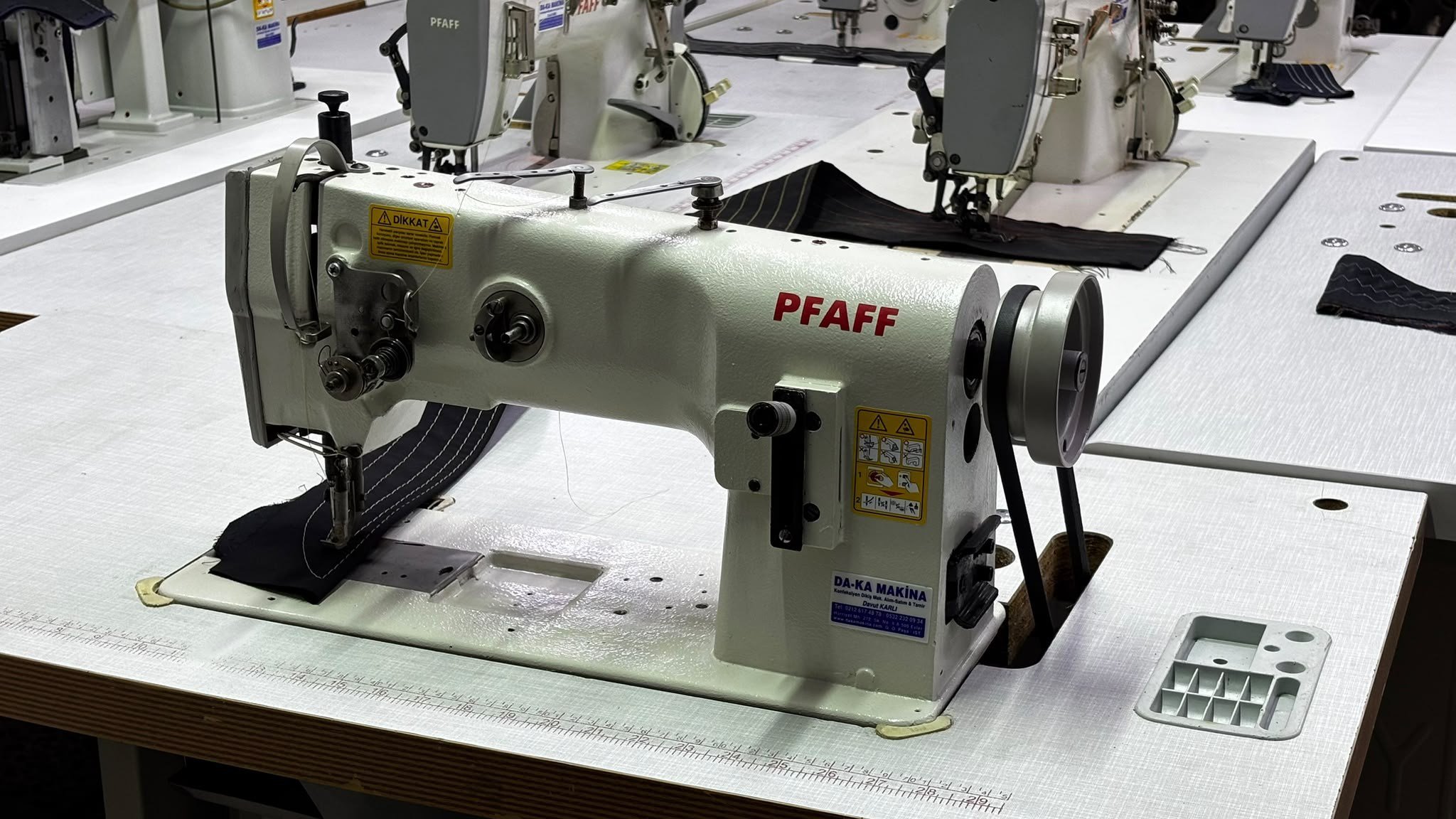 PFAFF 1245 Çift papuç dikiş makinesi