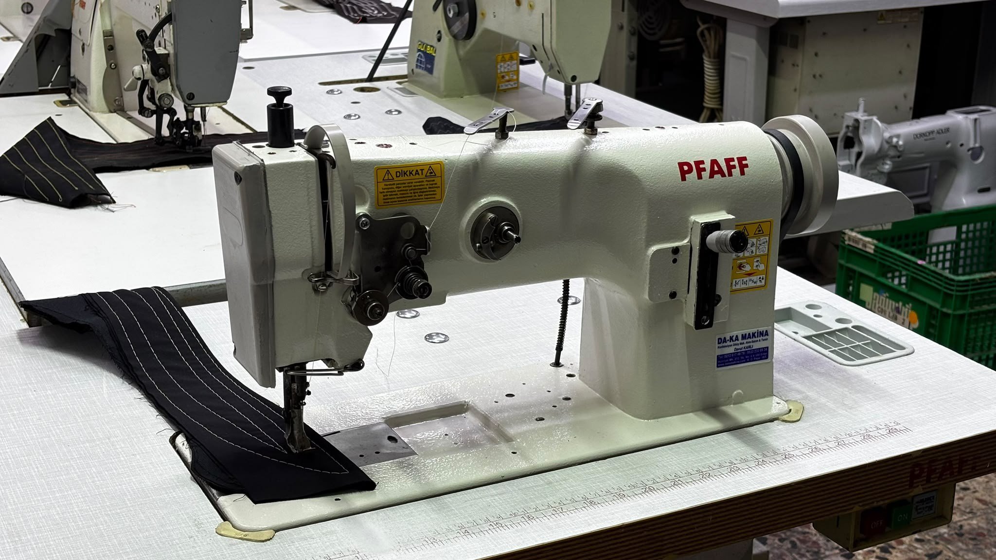 PFAFF 1245 Çift papuç dikiş makinesi