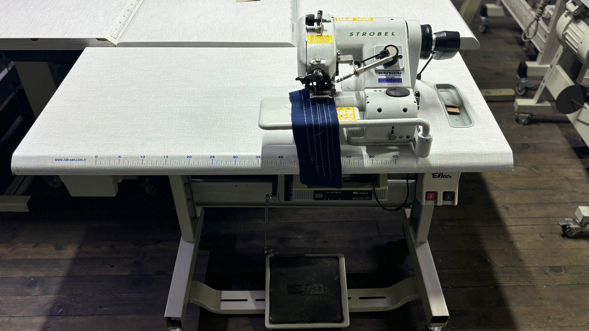 STROBEL 124 Etek Paça Baskı Makinası