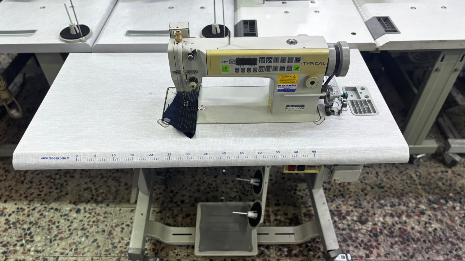 TYPICAL GC6-1-D3E | C-60A Elektronik düz dikiş makinesi