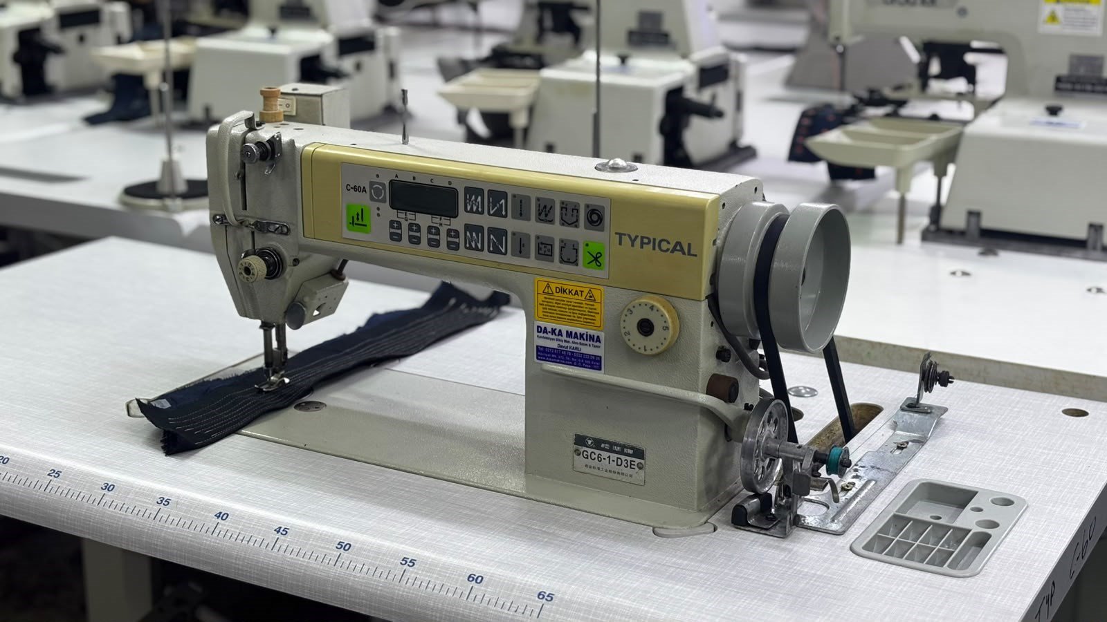 TYPICAL GC6-1-D3E | C-60A Elektronik düz dikiş makinesi