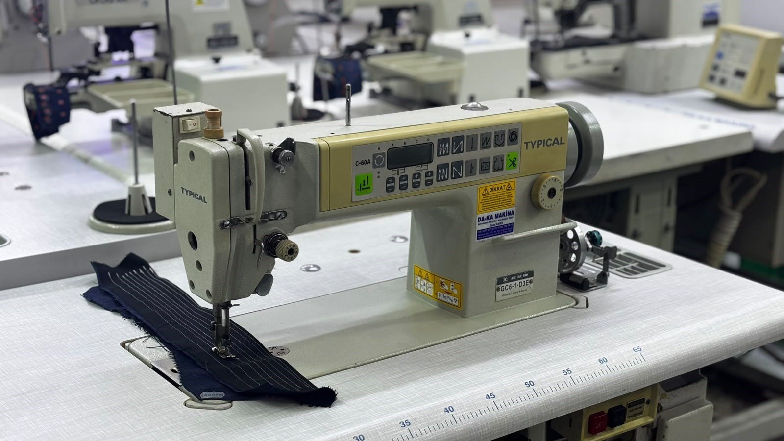 TYPICAL GC6-1-D3E | C-60A Elektronik düz dikiş makinesi