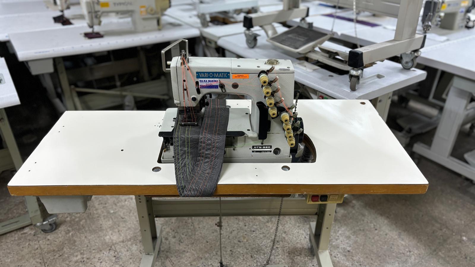 VARI O MATIC DTN - 920 4 İğne Merdaneli Lastik Dikiş Makinası