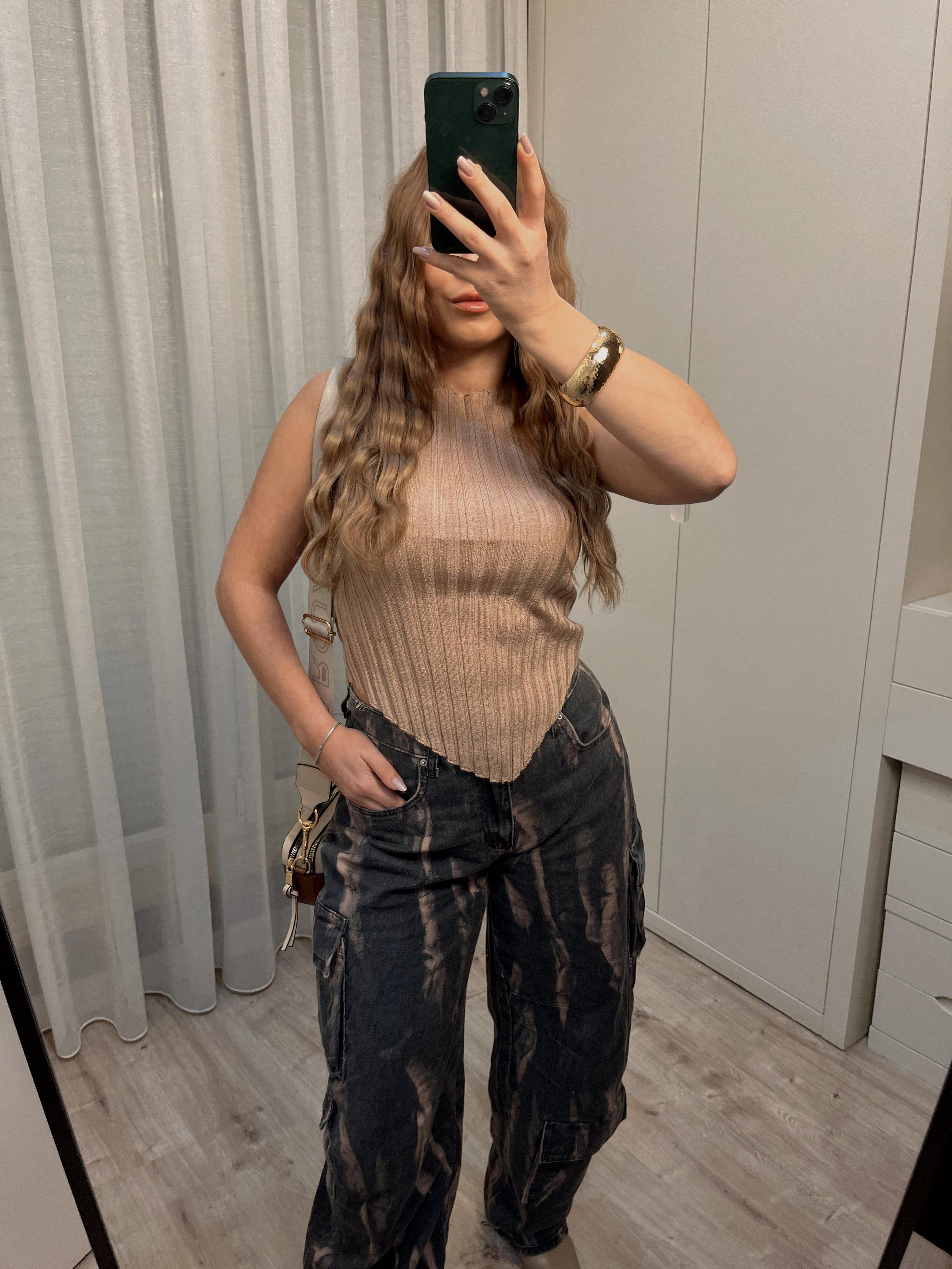 BRSK KARGO CEPLİ DENİM