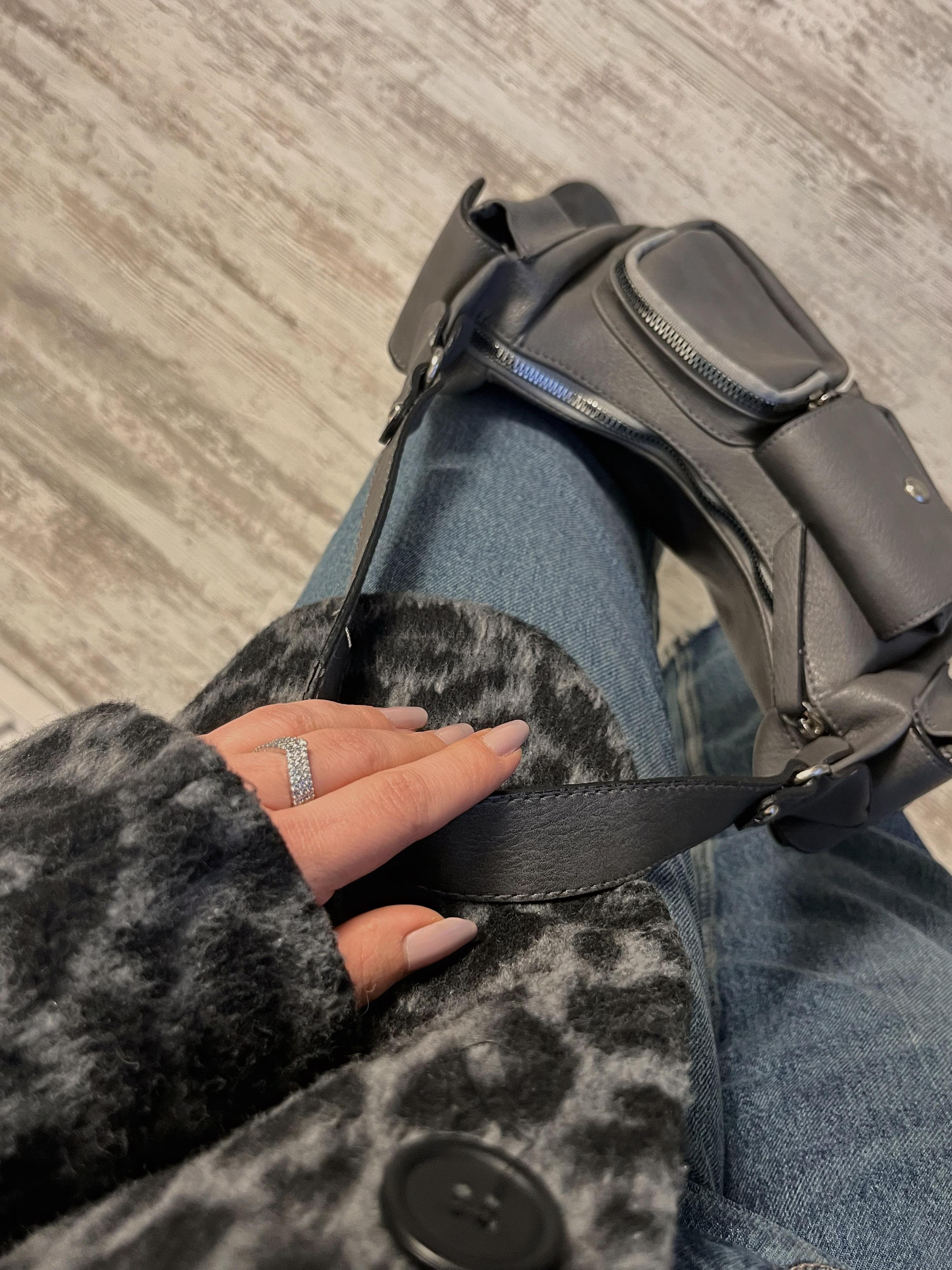 LEOPAR DESEN KAŞE BLAZER CEKET
