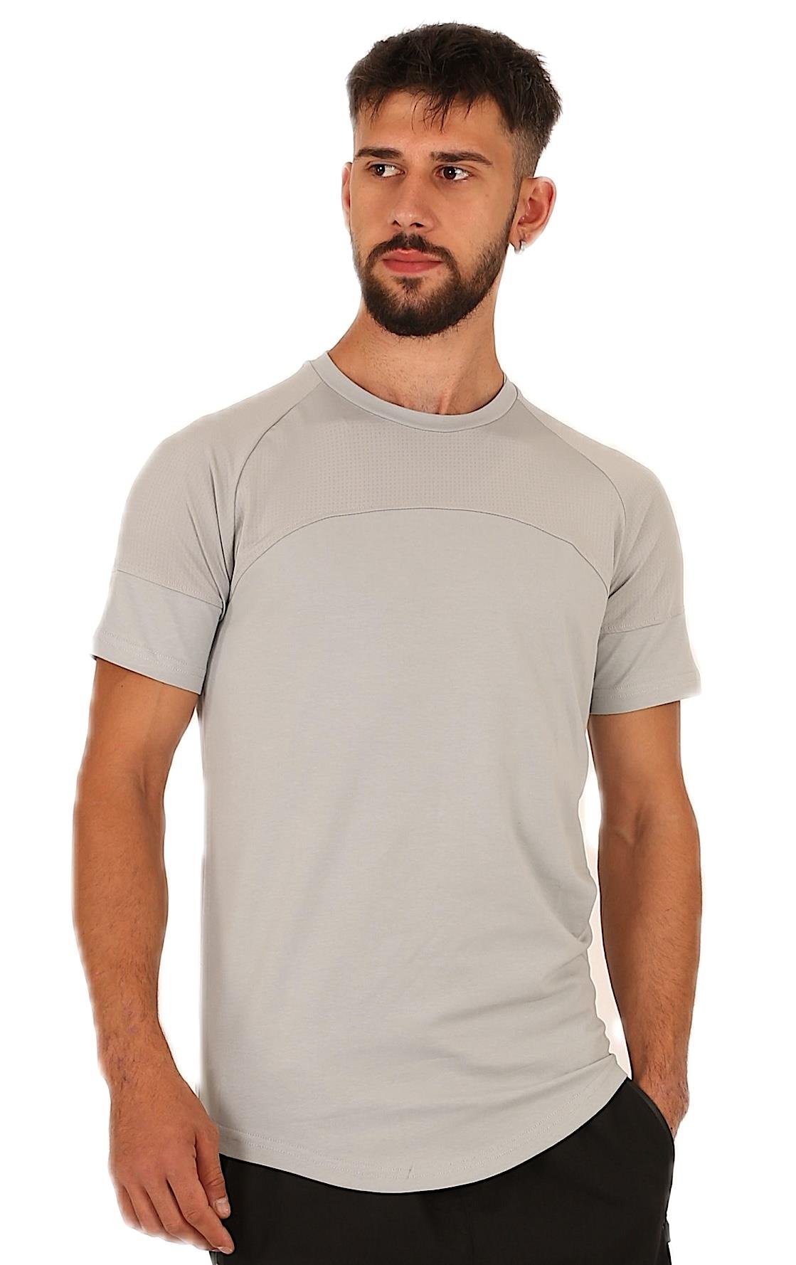 Scorp Aero Spor Outdoor Erkek Tişört Gri