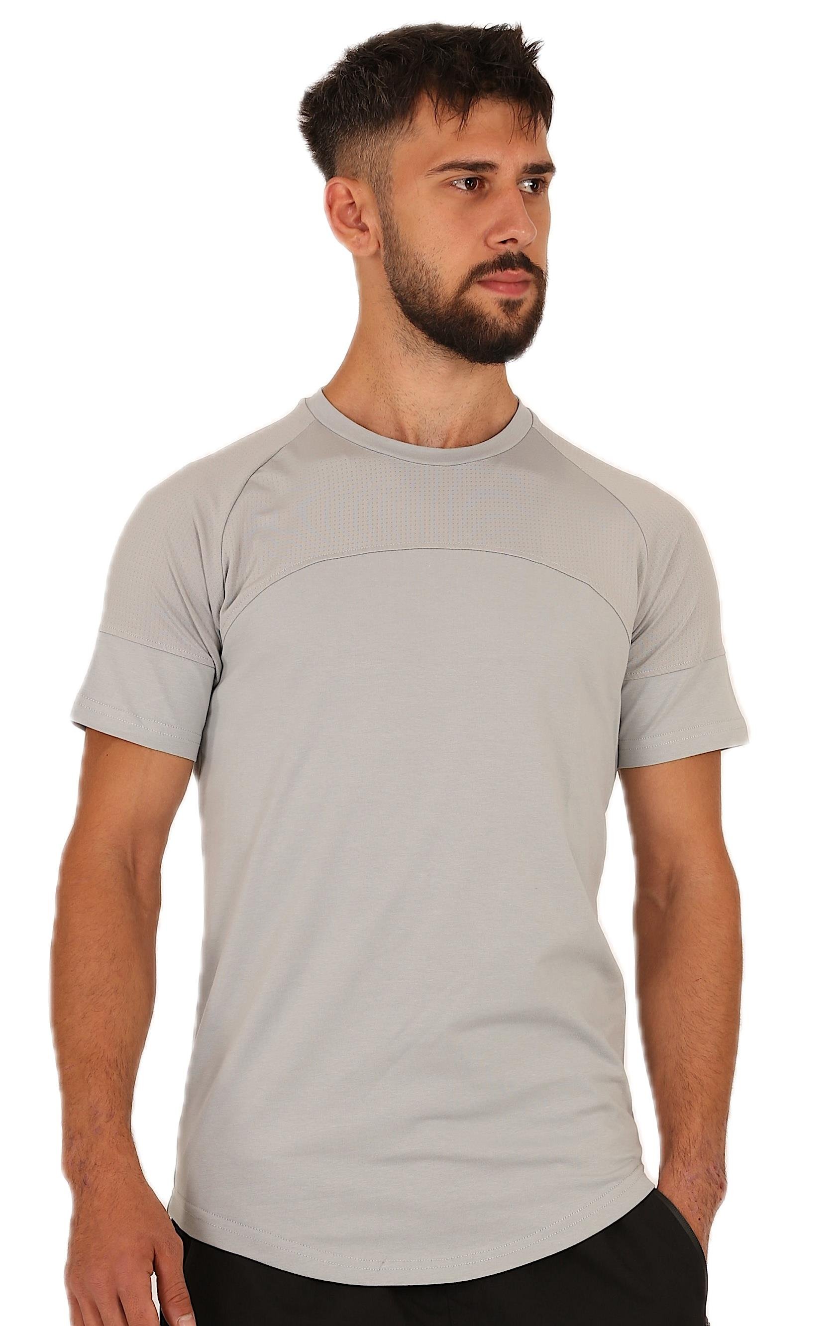 Scorp Aero Spor Outdoor Erkek Tişört Gri