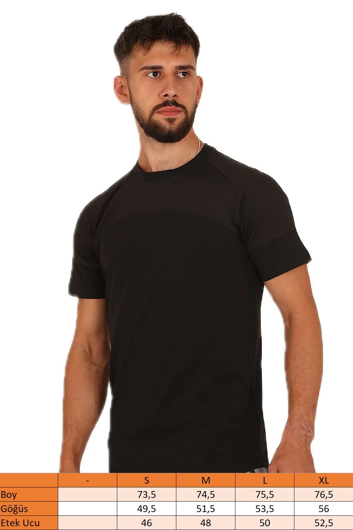 Scorp Aero Spor Outdoor Erkek Tişört Siyah