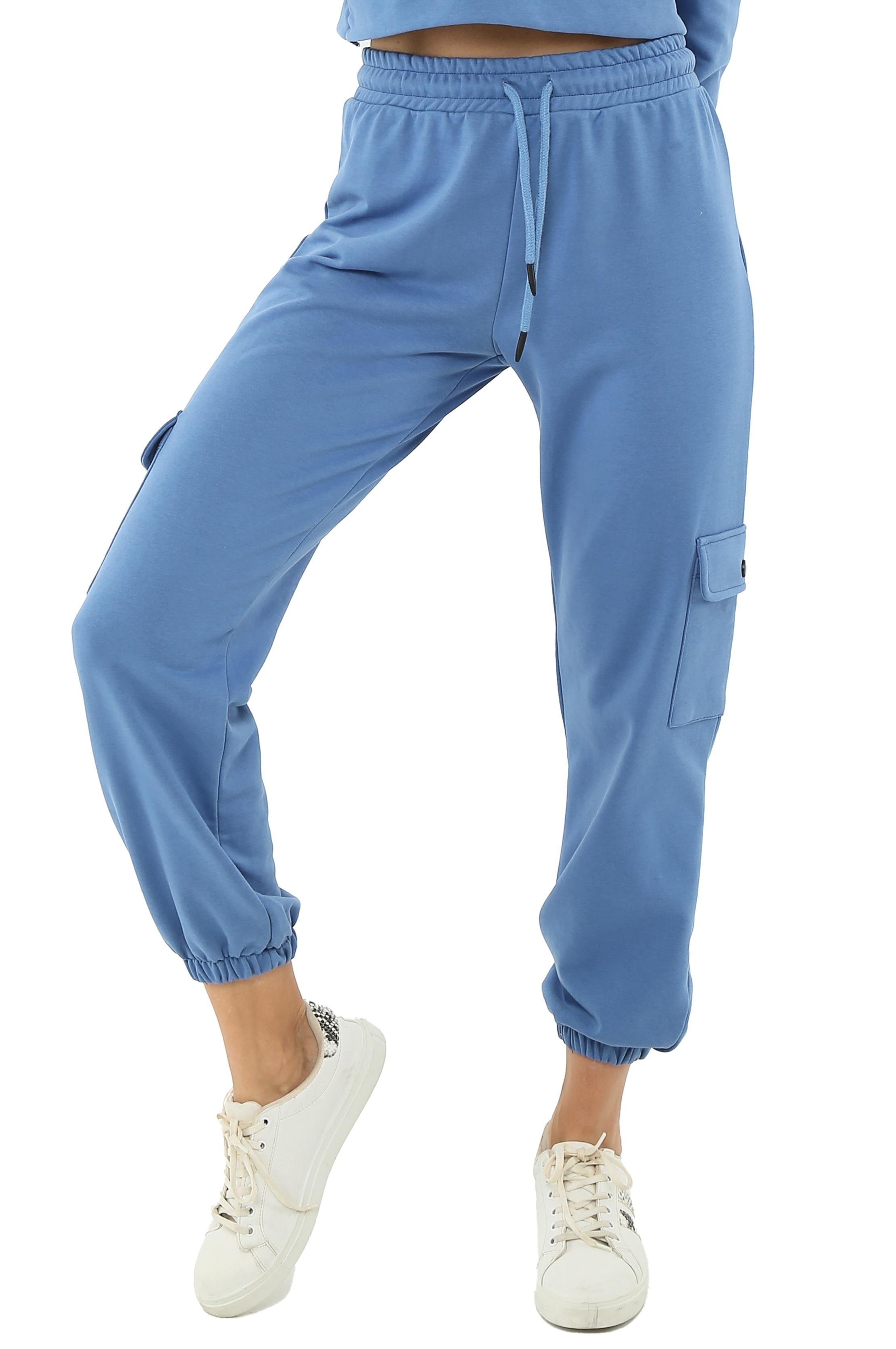 Scorp Cool Kadın Alt Eşofman Indigo