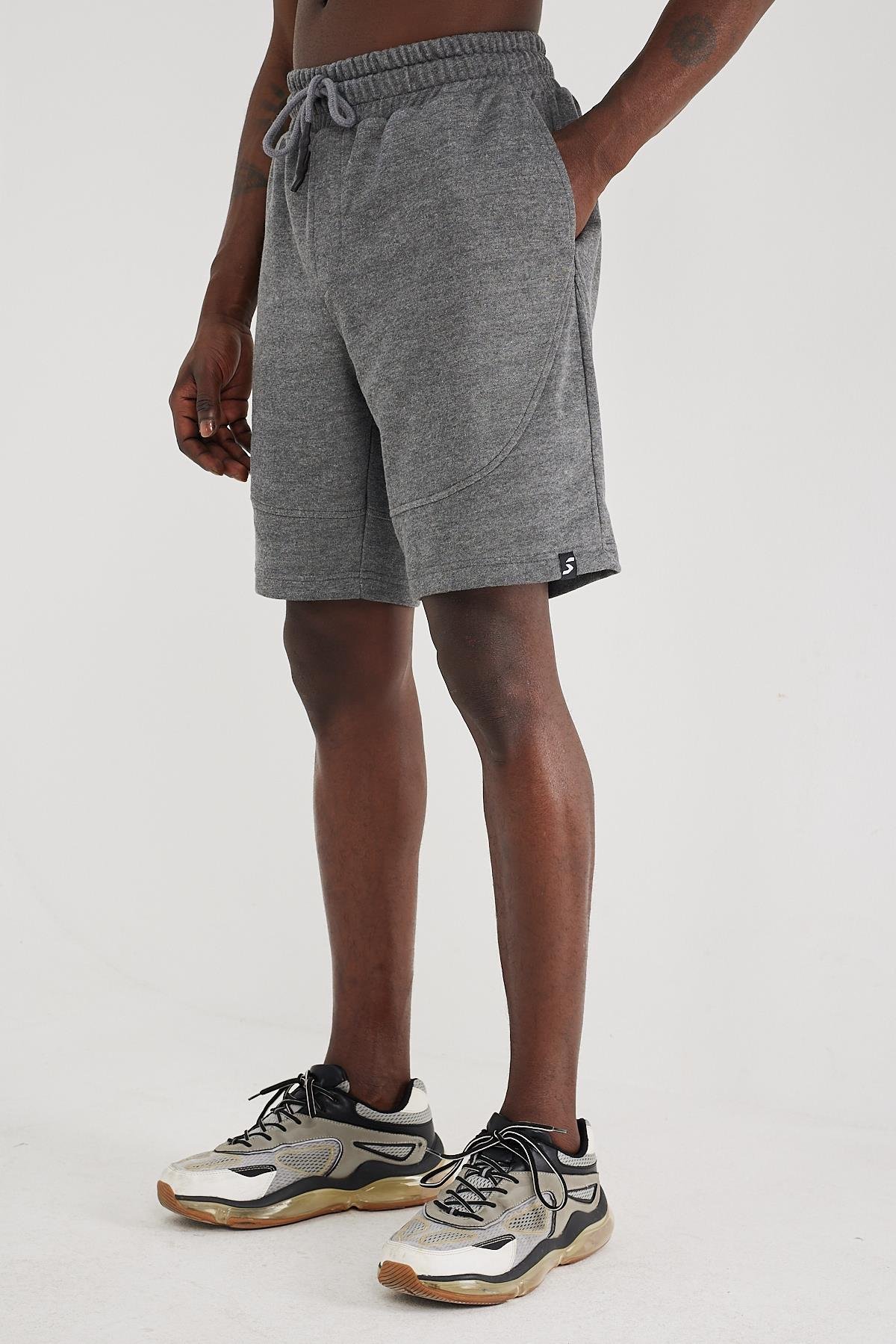 Scorp Edge Erkek Cepli Günlük Şort Gri