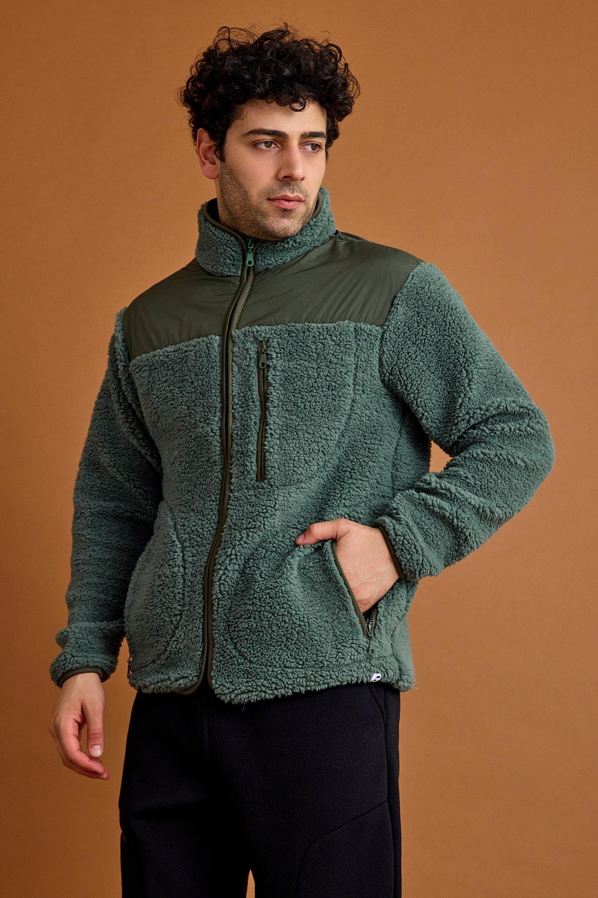 Scorp Orbit Erkek Casual Peluş Mont Haki