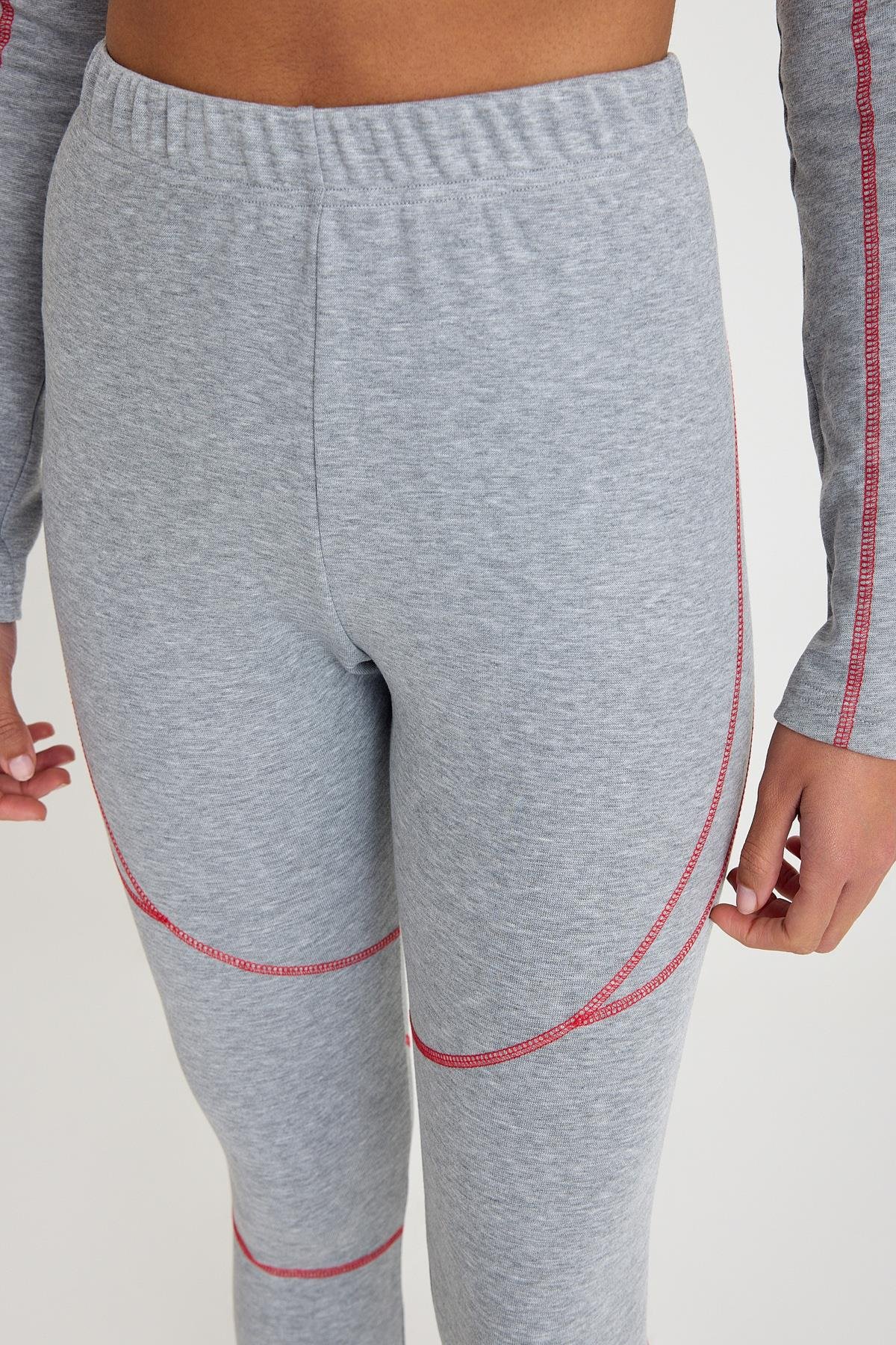 Scorp Thermo-Fit Extreme Kadın Termal İçlik Alt Kayak İçliği Gri