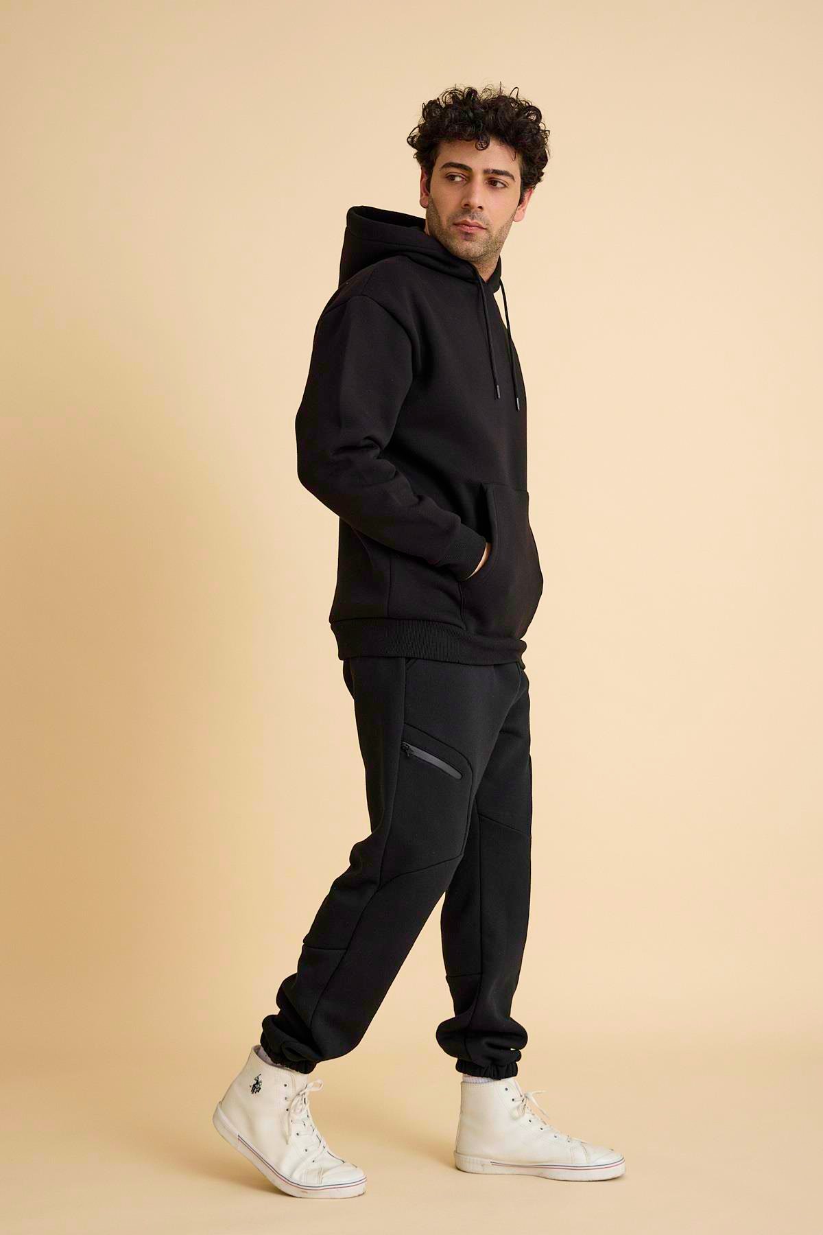 Scorp Vertex Erkek Jogger Eşofman Altı Siyah