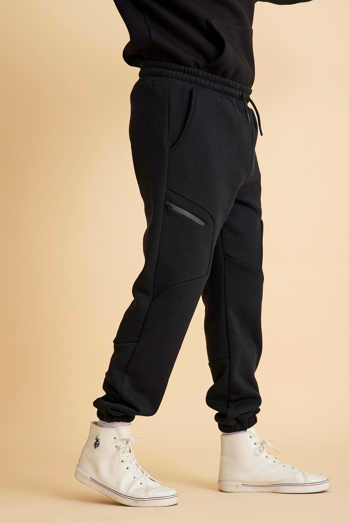 Scorp Vertex Erkek Jogger Eşofman Altı Siyah