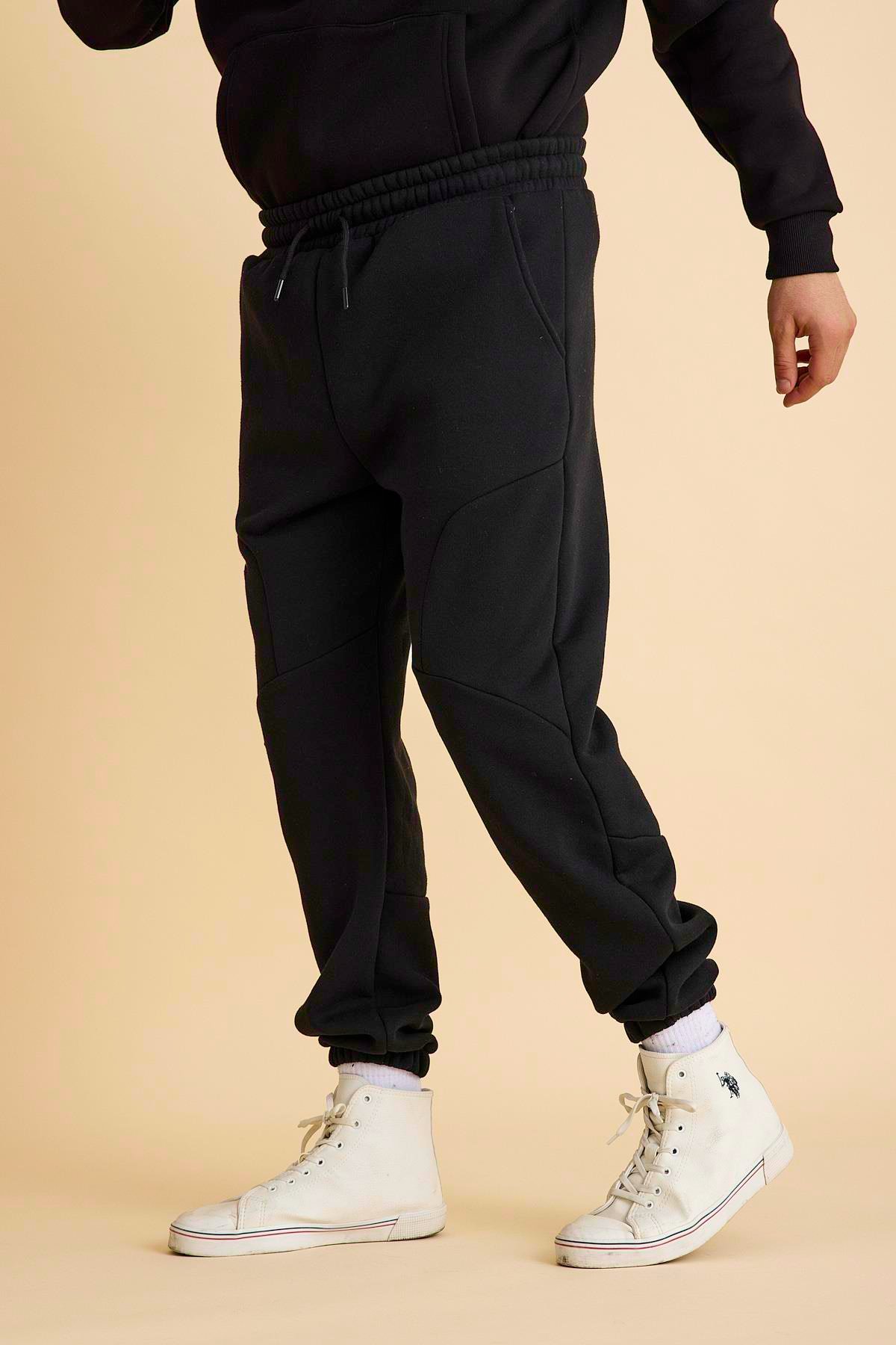 Scorp Vertex Erkek Jogger Eşofman Altı Siyah