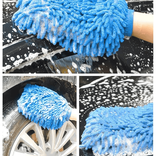Mikrofiber Araç Yıkama Eldiveni
