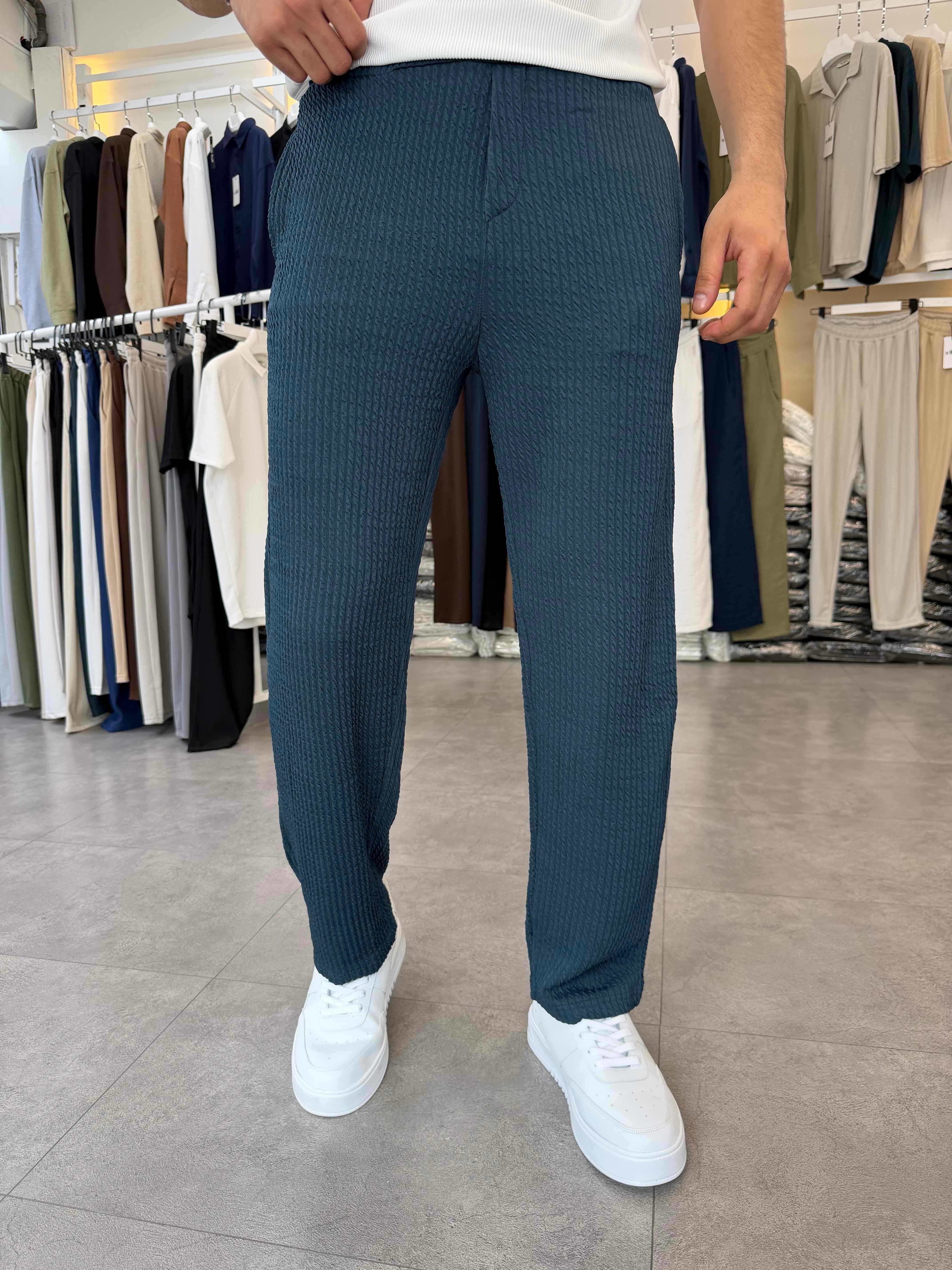 Ray Desen Baggy Pantolon Petrol