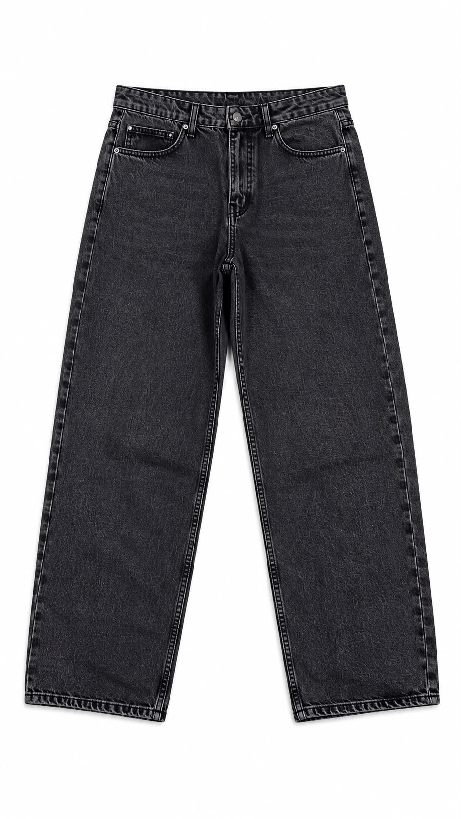 Relax Fit Denim Pantolon Antresit