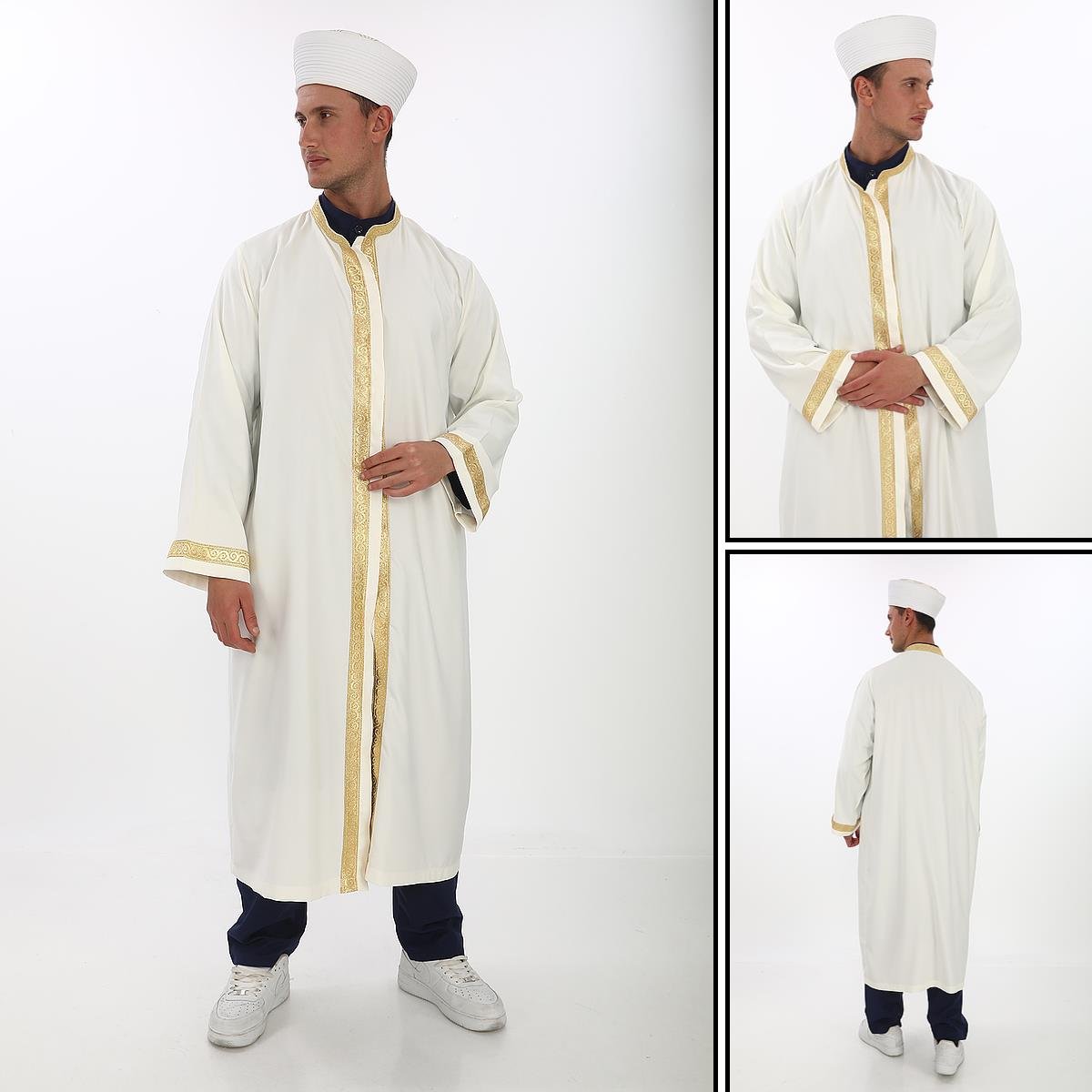 Bordürlü İmam Cübbesi 
