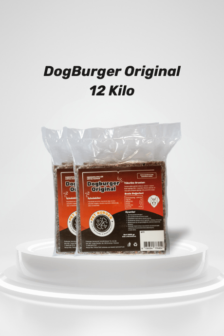 Dogburger Original | Köpeğiniz İçin Doğal ve Besleyici Çiğ Mama