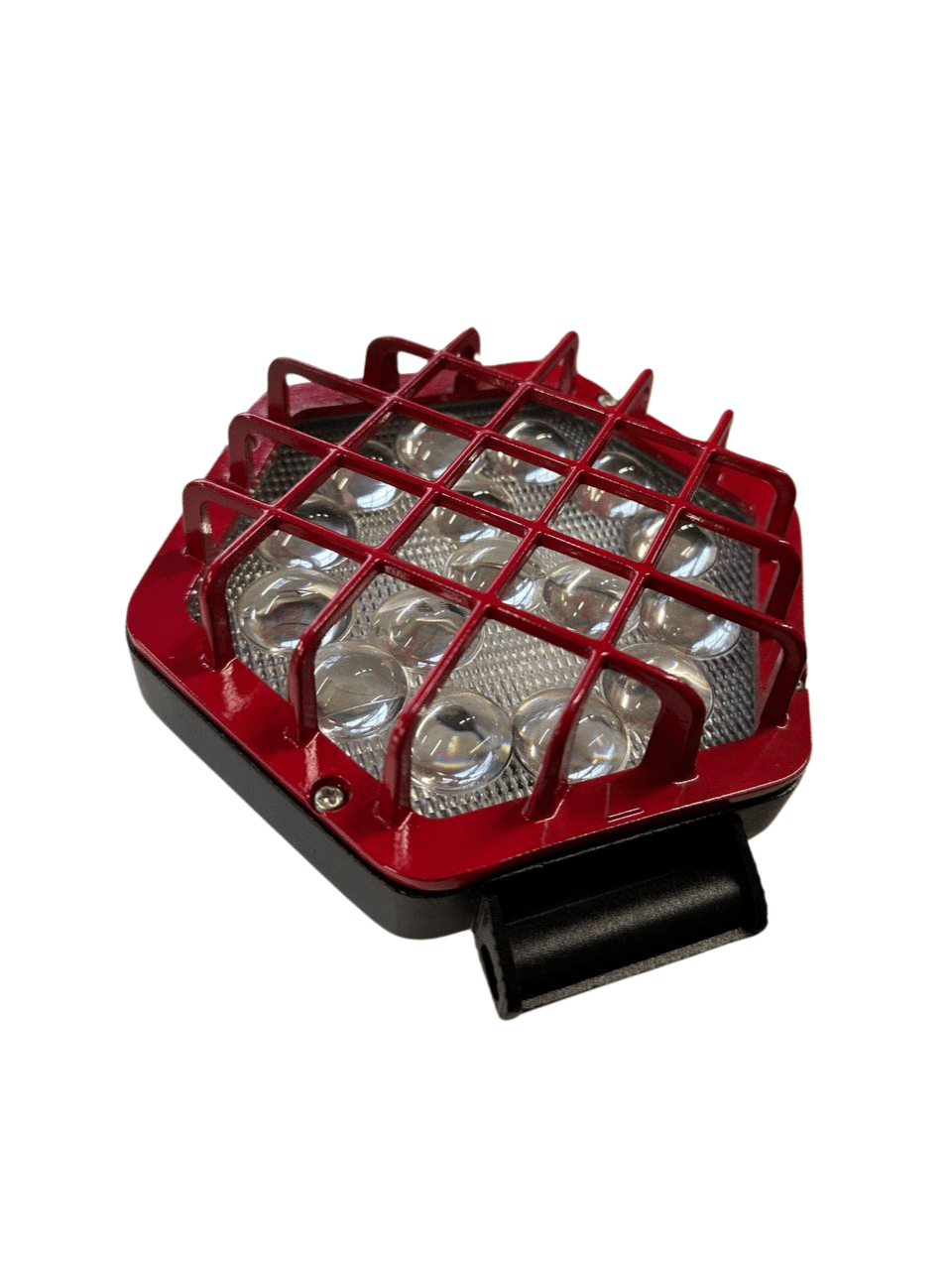48W 16 Ledli  Altıgen Kırmızı Kafesli Led