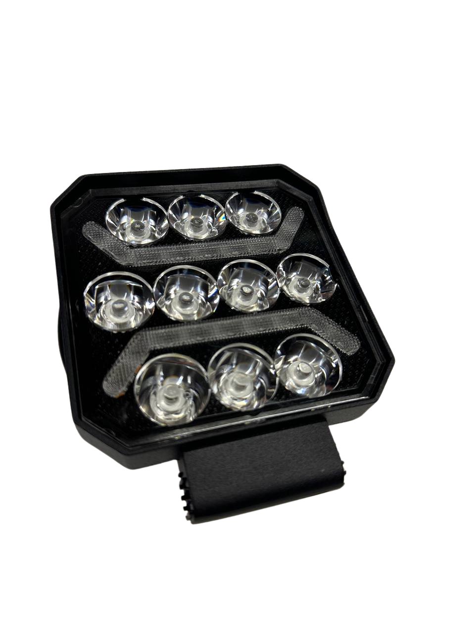 15W Kare 10 Ledli Amber Off-Road Ledi