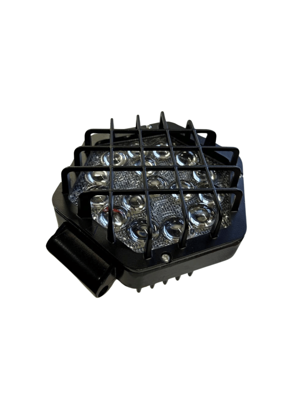 48W 16 Ledli  Altıgen Siyah Kafesli Led