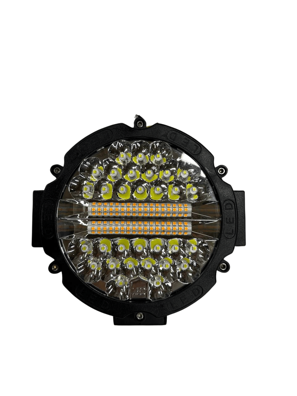 51W Yuvarlak 68 Ledli Beyaz-Turuncu Off-Road Ledi