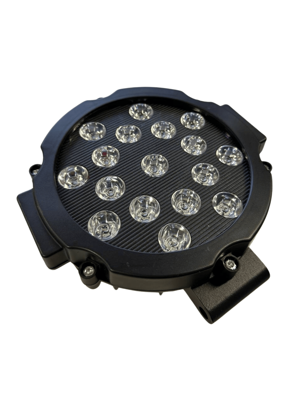 51W Yuvarlak Siyah 5 Modlu Led