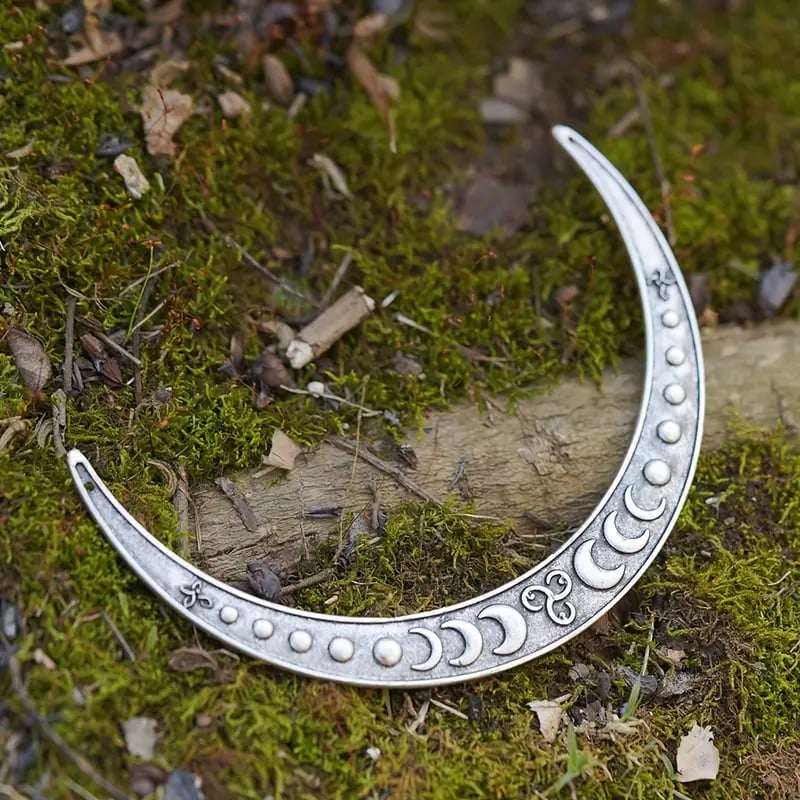 Ay Şekilli Saç Tokası