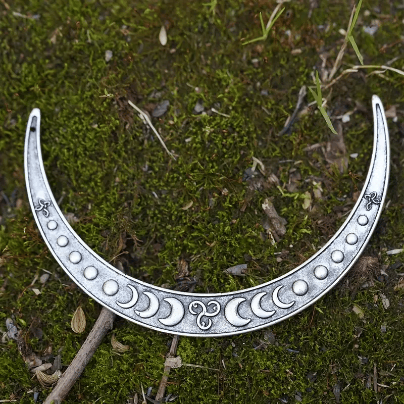 Ay Şekilli Saç Tokası