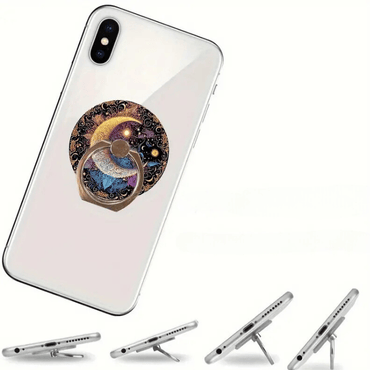 Ay ve Evren Temalı Telefon Yüzüğü