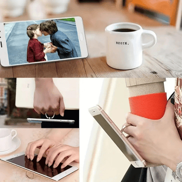 Ay ve Evren Temalı Telefon Yüzüğü