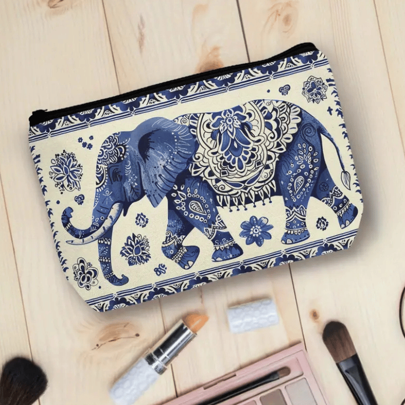 Bohem Yıldız Fil Makyaj Çantası
