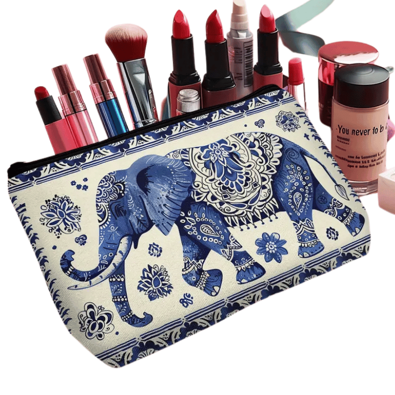 Bohem Yıldız Fil Makyaj Çantası