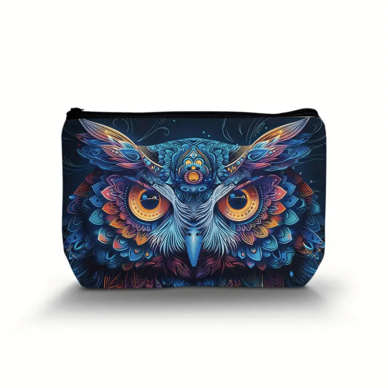 Gece Bilgesi Baykuş Kozmetik Çantası