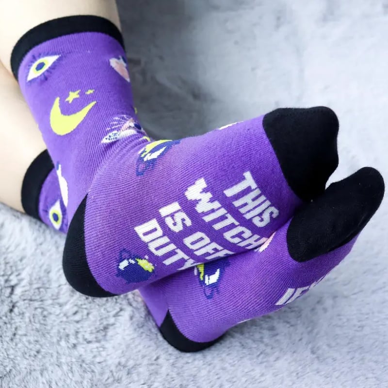 Sihir Temalı Çorap