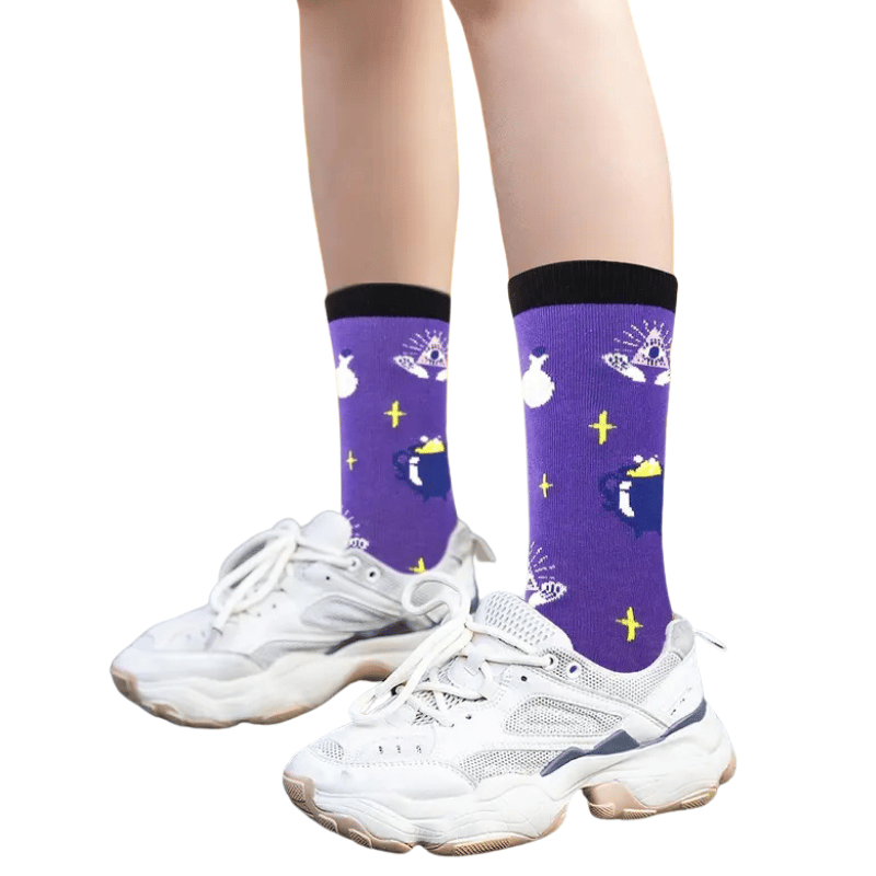 Sihir Temalı Çorap