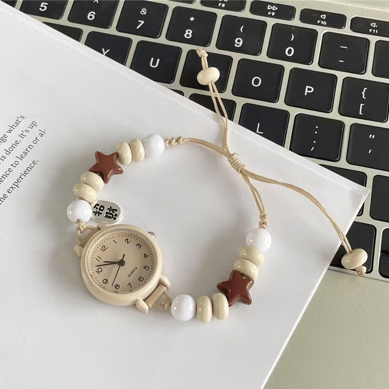 Yıldızlı Boncuk Saat