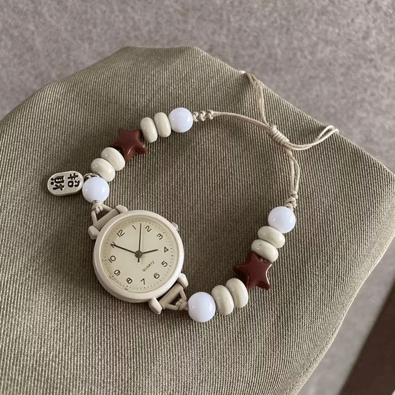 Yıldızlı Boncuk Saat