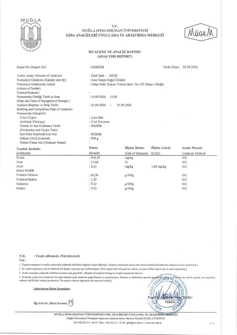 Çam Balı 480 gr