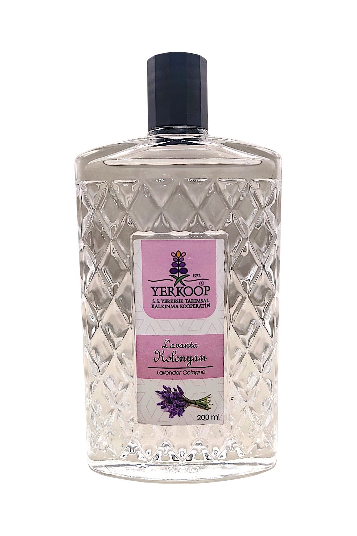 Lavanta Kolonyası 200 ml cam şişe