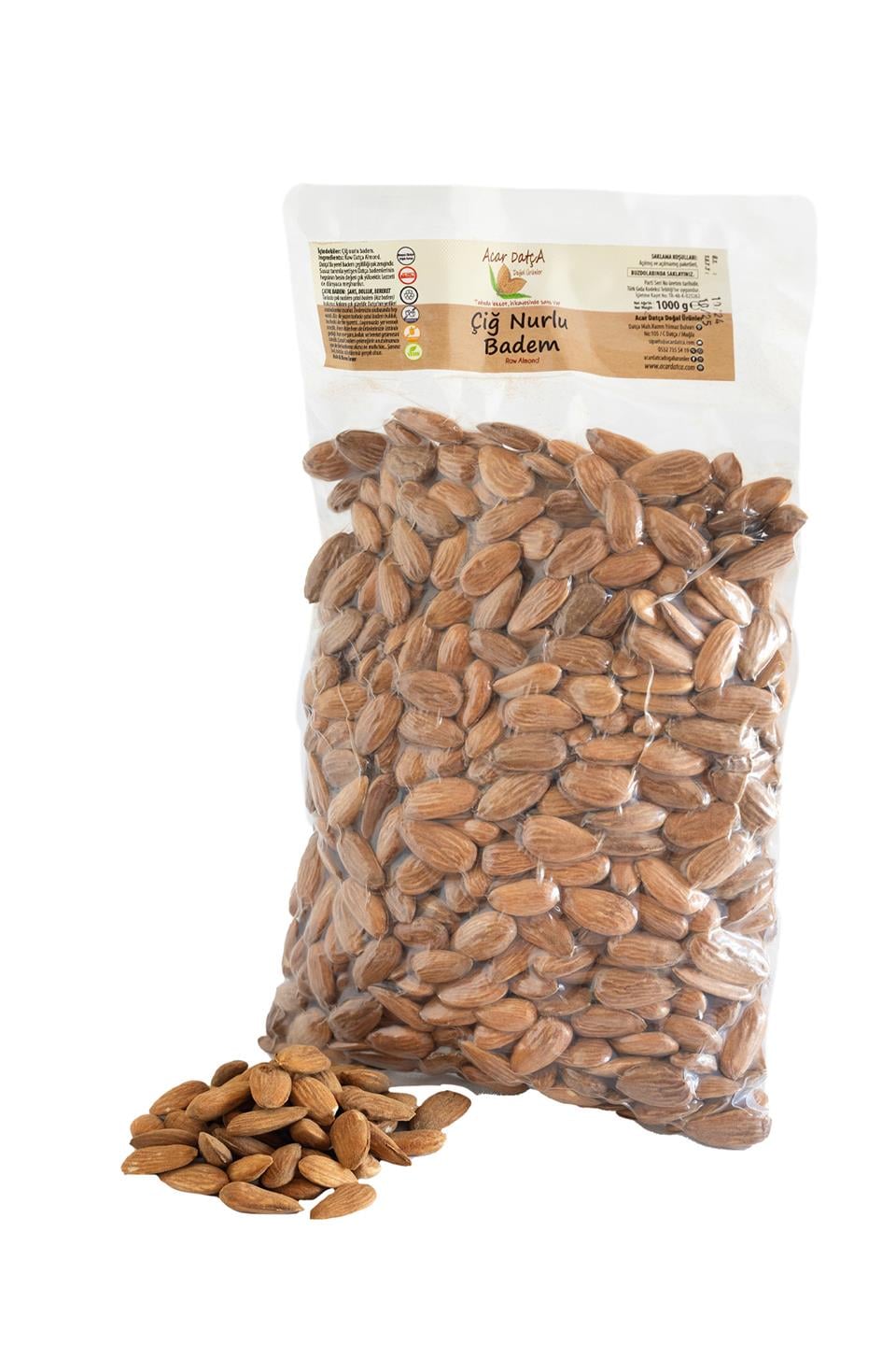 Nurlu Badem 1000 gr