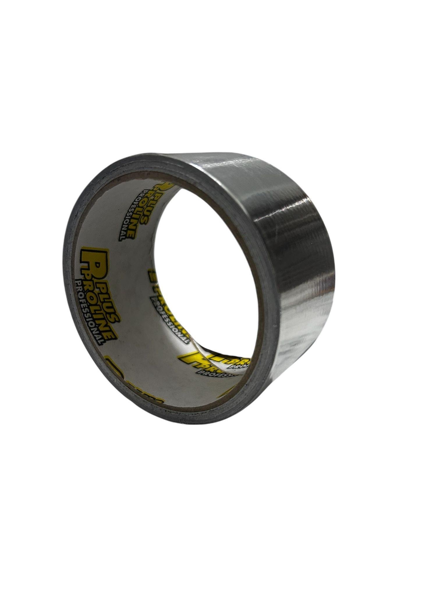 Alüminyum Folyo Bant 48 mm x 10 mt Sızdırmaz Takviyeli Yanmaz Soba Borusu Bandı